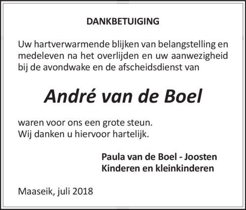 André van de Boel