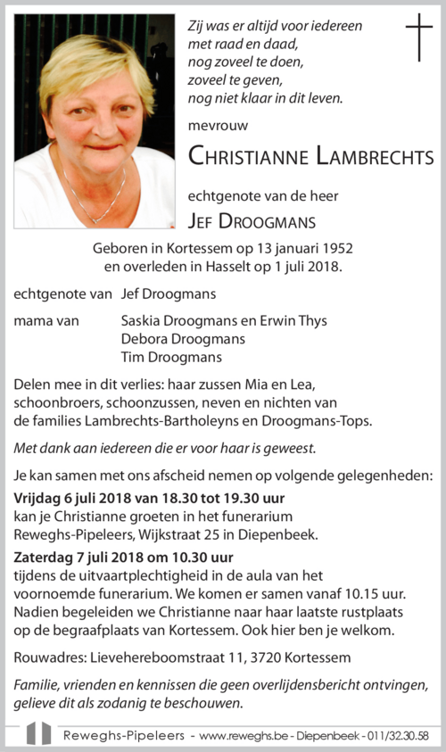Christianne Lambrechts