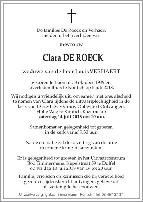 Clara De Roeck