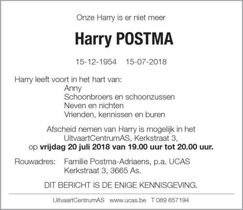 Harry Postma