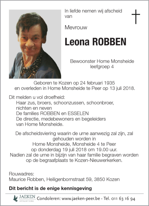 Leona Robben