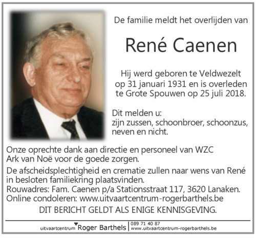 René Caenen