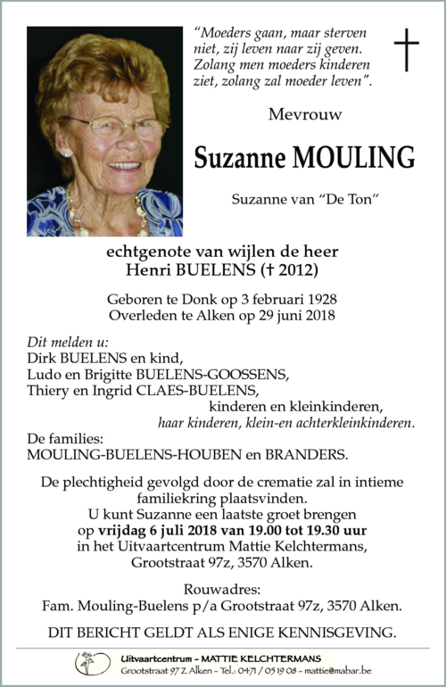 Suzanne MOULING