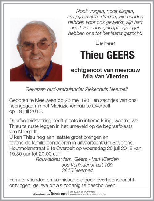 Thieu Geers