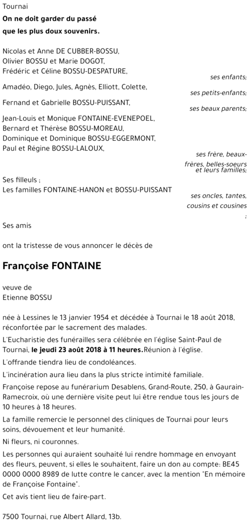 Francoise Fontaine