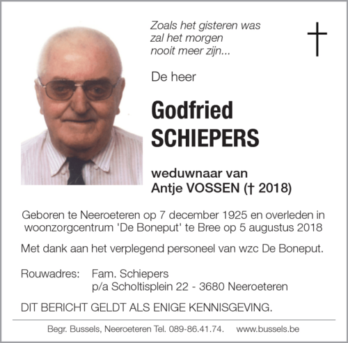 Godfried SCHIEPERS