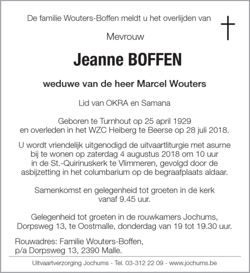 Jeanne Boffen