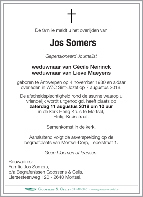 Jos Somers