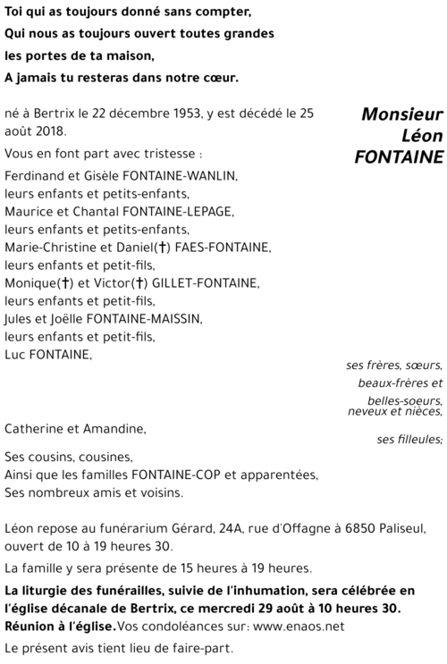 Léon FONTAINE