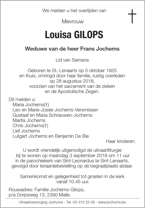 Louisa Gilops