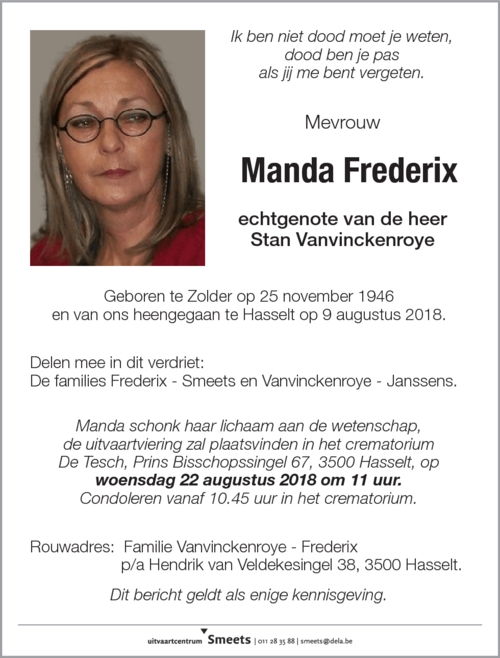 Manda Frederix