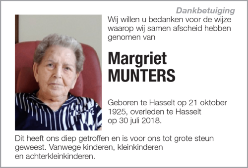 Margriet Munters