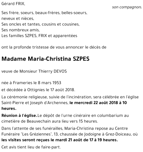 Maria-Christina SZPES