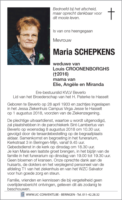 Maria Schepkens