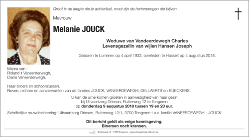 Melanie Jouck