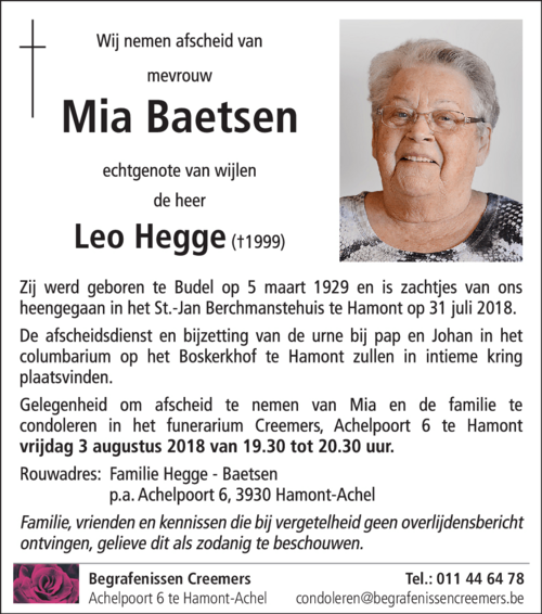 Mia Baetsen