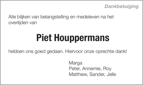Piet Houppermans