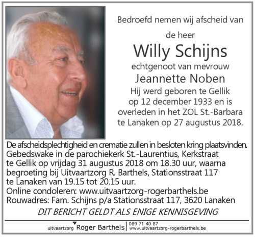 Willy Schijns