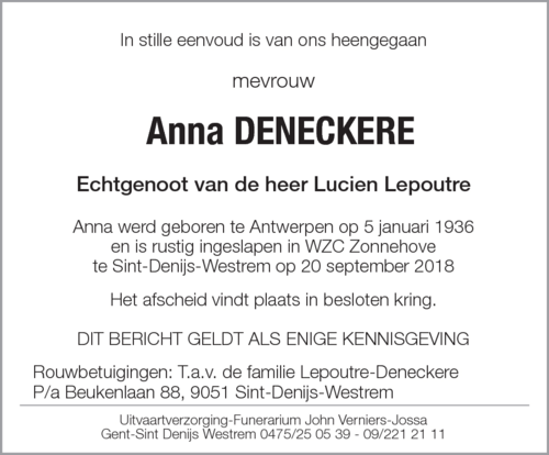 Anna Deneckere