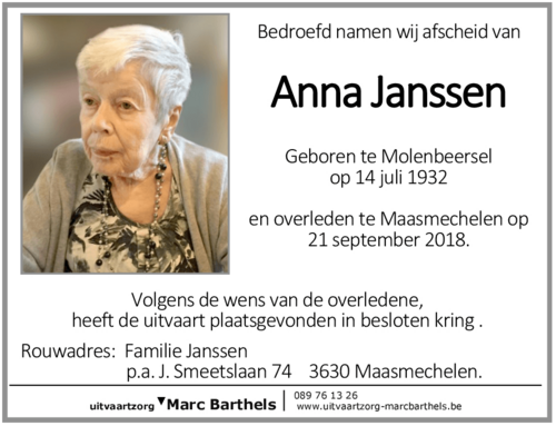 Anna Janssen