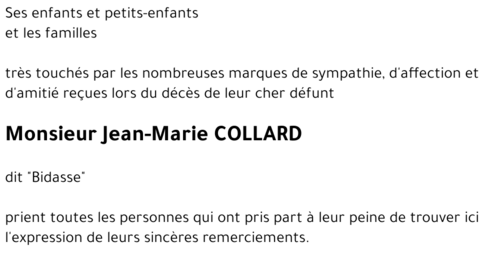 Jean-Marie COLLARD