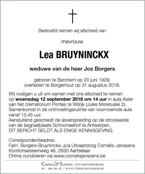Lea Bruyninckx
