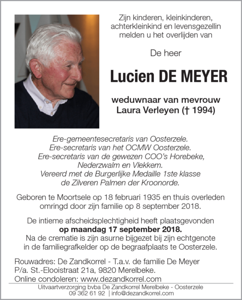Lucien De Meyer