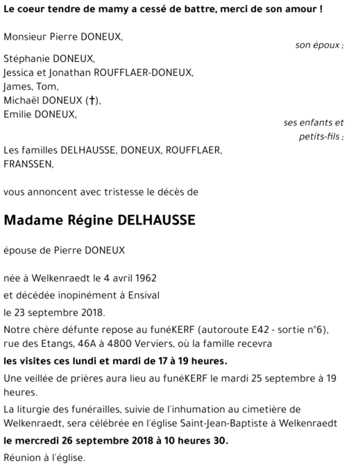 Régine DELHAUSSE