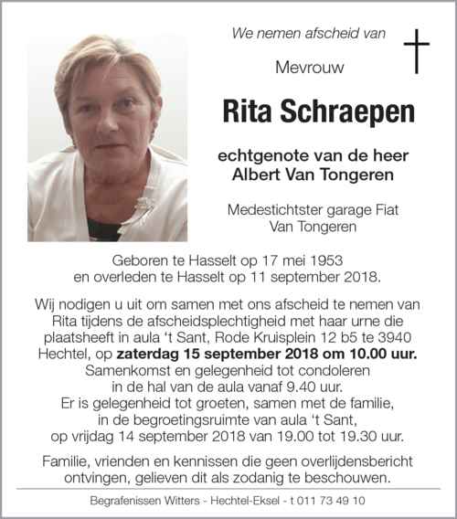Rita Schraepen