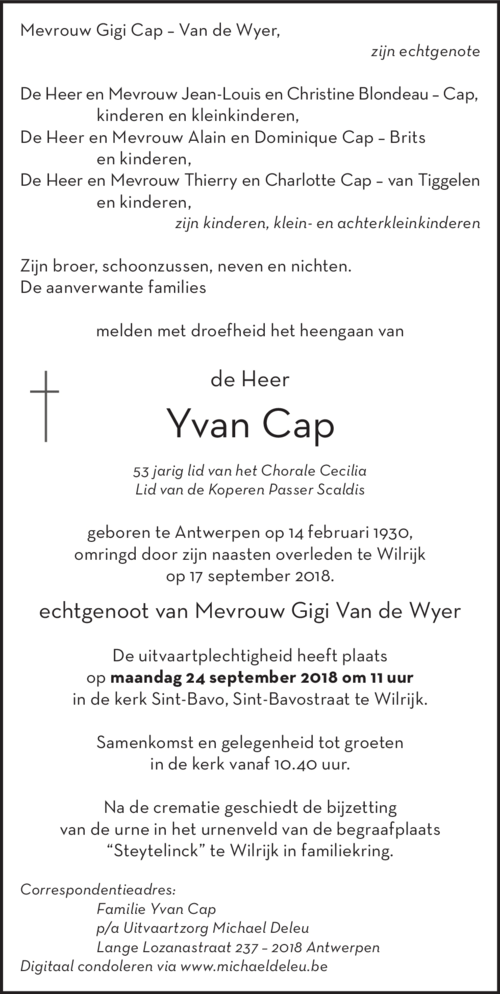 Yvan Cap