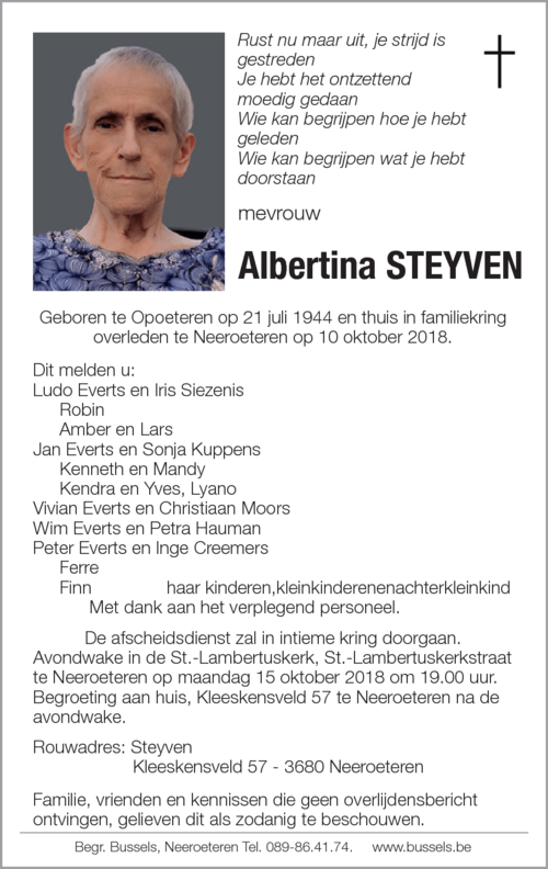 Albertina Steyven