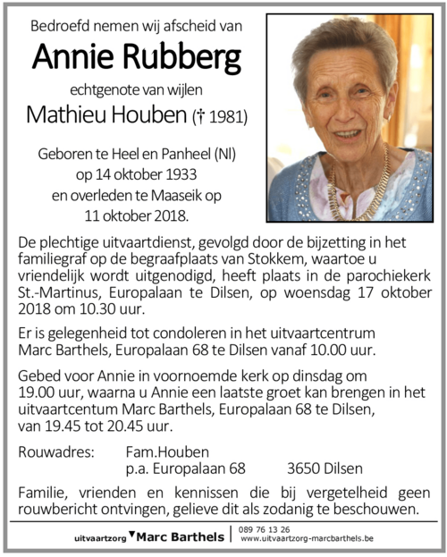 Annie Rubberg