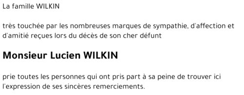 Lucien WILKIN