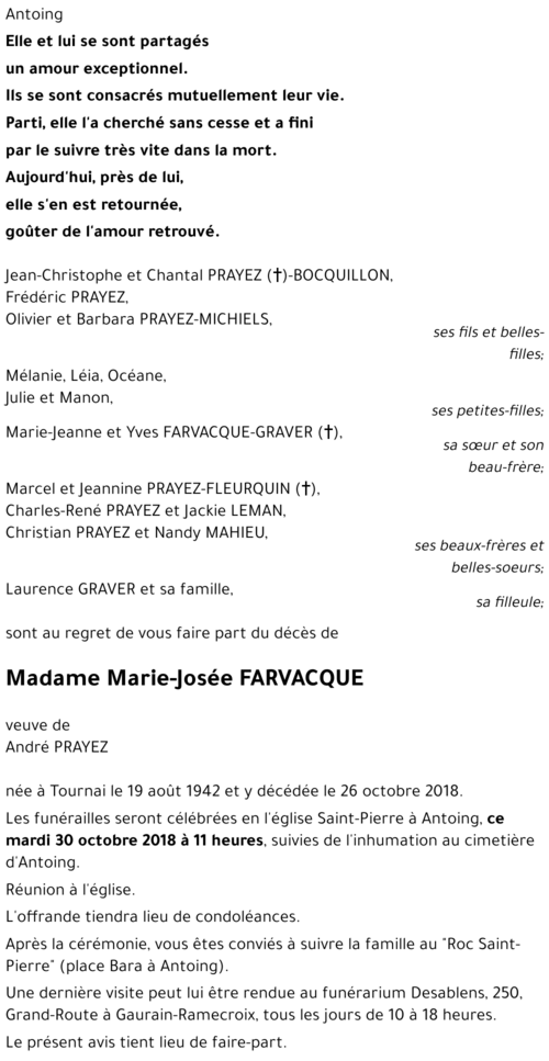 Marie-Josée FARVACQUE