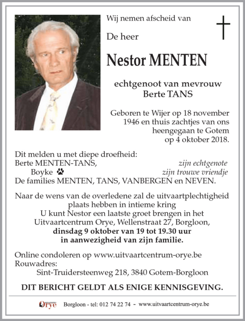 Nestor Menten