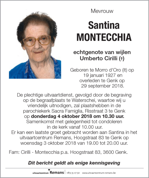 Santina Montecchia