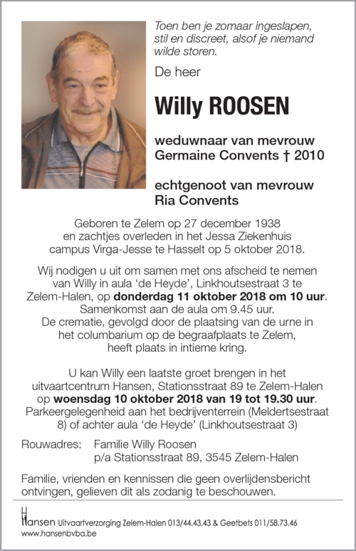 Willy ROOSEN