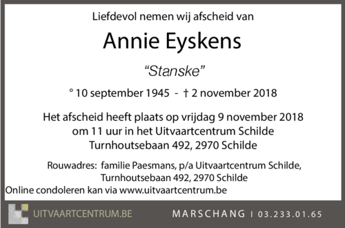 Annie Eyskens