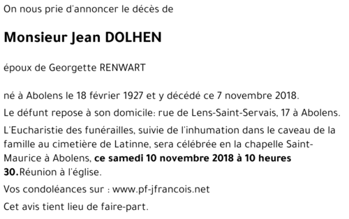 Jean DOLHEN