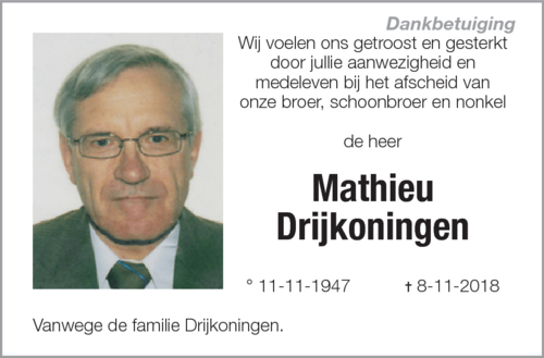 Mathieu Drijkoningen
