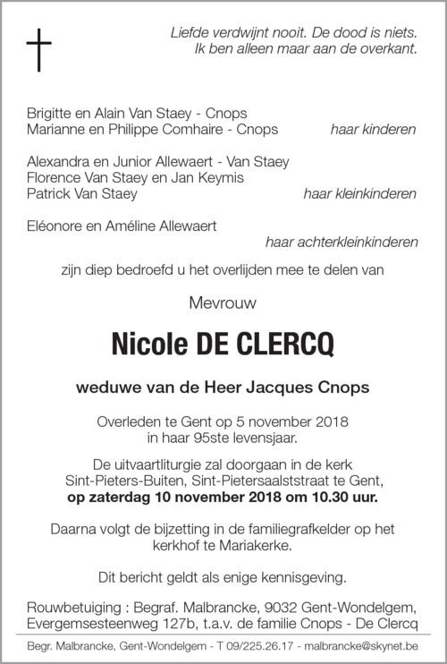 Nicole De Clercq