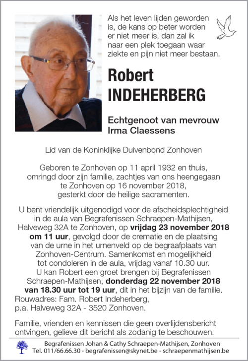 Robert Indeherberg