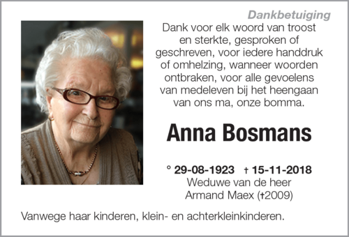 Anna Bosmans