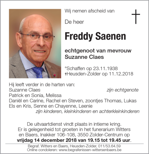 Freddy Saenen