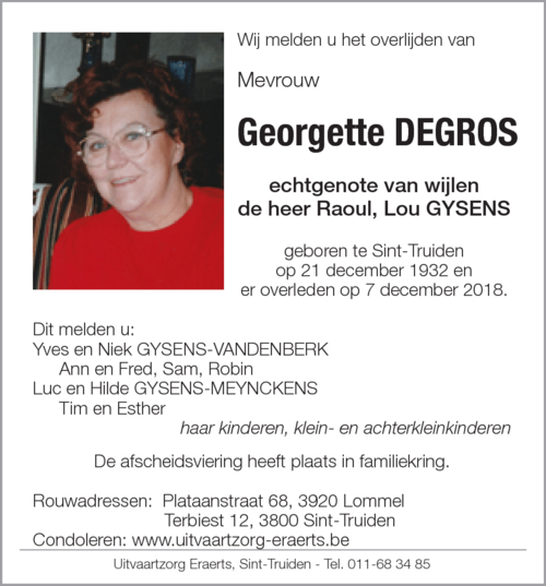 Georgette Degros
