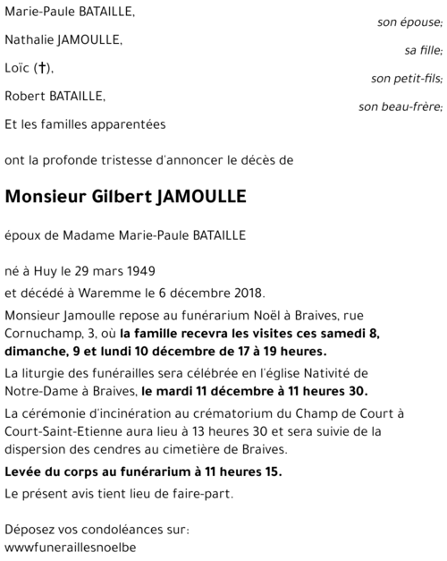 Gilbert JAMOULLE