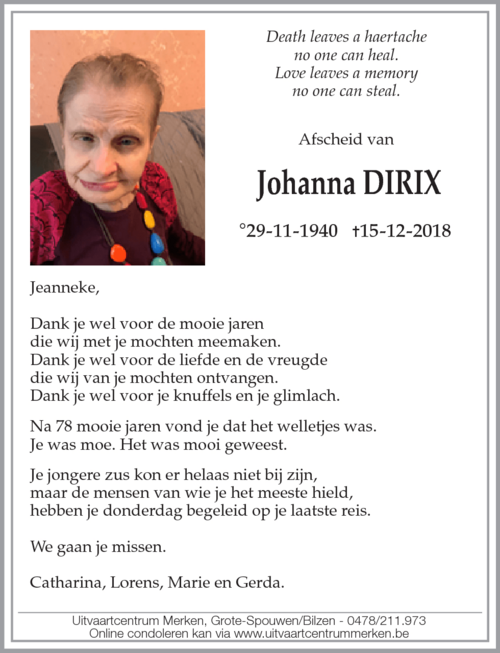 Johanna Dirix