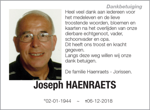 Joseph Haenraets