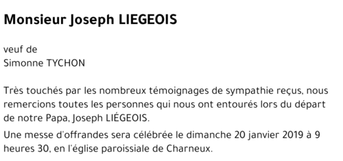 Joseph LIEGEOIS