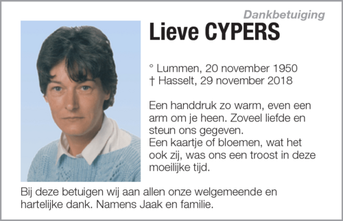 Lieve CYPERS